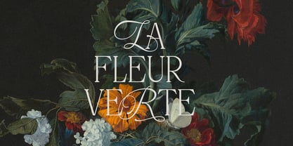 Atelier Blume Font Poster 10