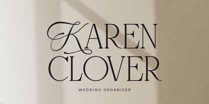 Atelier Blume Font Poster 2