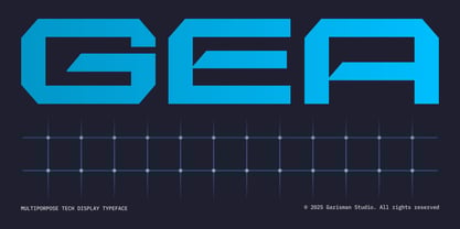 GR Gea Font Poster 1