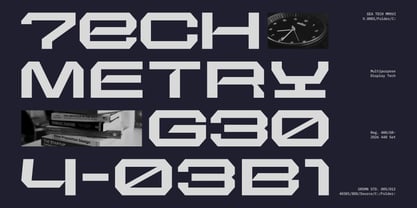 GR Gea Font Poster 10