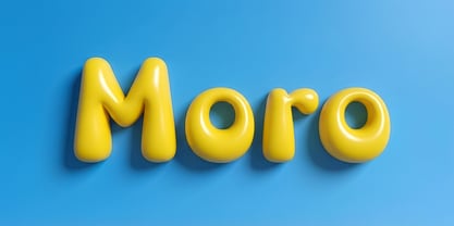 Moro Font Poster 1