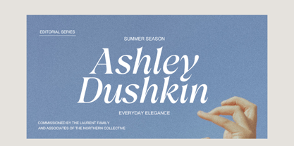 Trefally Serif Font Poster 14