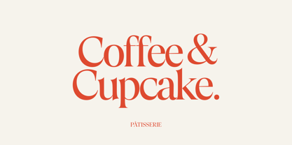 Trefally Serif Font Poster 11