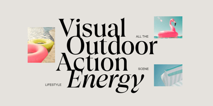 Trefally Serif Font Poster 12