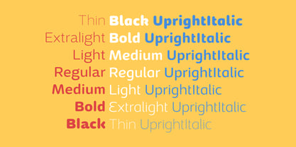 Adria Round Font Poster 8