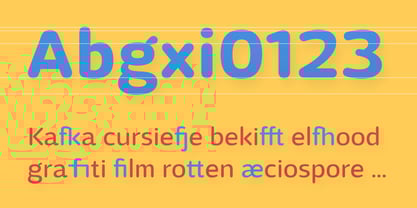 Adria Round Font Poster 11