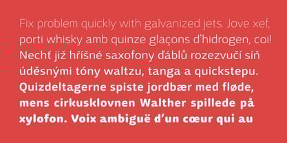 Adria Round Font Poster 13