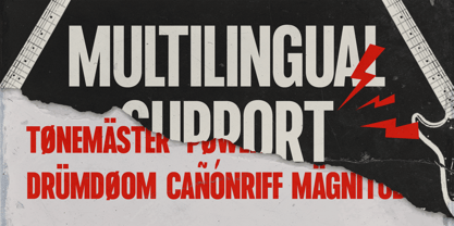 TRT Burn Font Poster 13