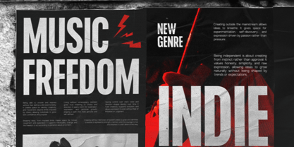 TRT Burn Font Poster 9