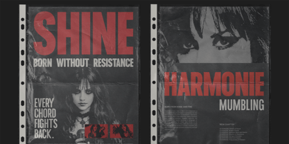 TRT Burn Font Poster 14