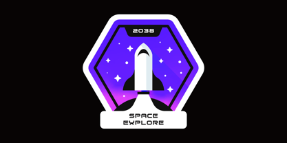 Cyberium Font Poster 4