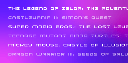 Cyberium Font Poster 10