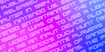 Cyberium Font Poster 6
