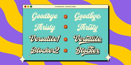 Sundries Font Poster 4