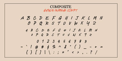 Gayalie Swimwear Serif Font Poster 8