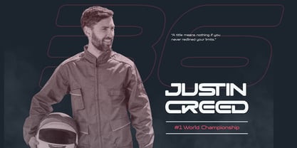 Meicre Sports Font Poster 6