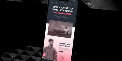 Meicre Sports Font Poster 8