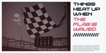 Meicre Sports Font Poster 2