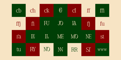 Belgion Font Poster 6