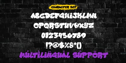 Noctag Font Poster 2