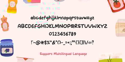 Hello Note Font Poster 7