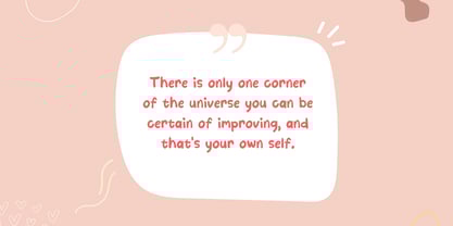 Hello Note Font Poster 4