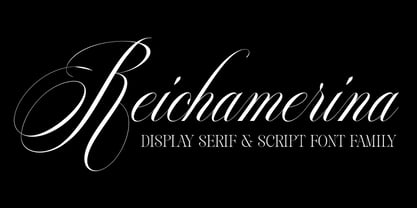 Reichamerina Font Poster 1