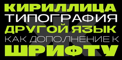 Berier Font Poster 4