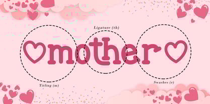 Monoheart Font Poster 6