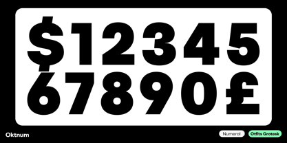 Otfits Grotesk Font Poster 13