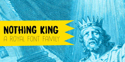 Nothing King Font Poster 1
