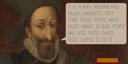 Nothing King Font Poster 2