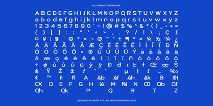 Quarno Font Poster 2