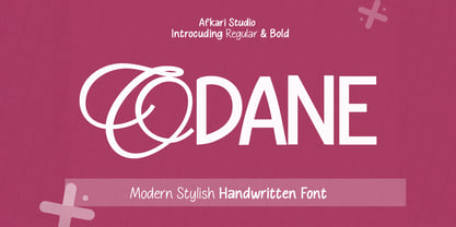 Odane Font Poster 1