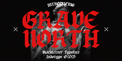 IT Gravenorth Font Poster 1