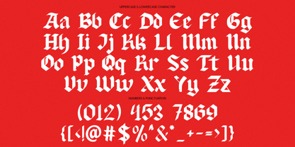 IT Gravenorth Font Poster 5