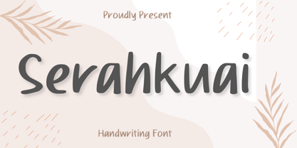 Serahkuai Font Poster 1