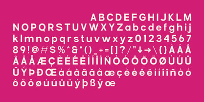 Gillune Font Poster 2