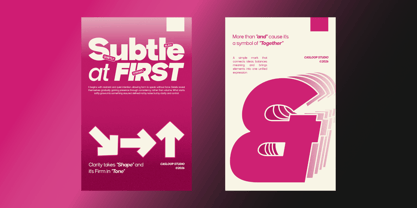 Gillune Font Poster 10