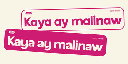 Gillune Font Poster 5