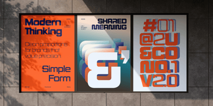 Quedora Font Poster 8