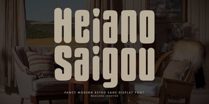 MC Heiano Saigou Font Poster 1