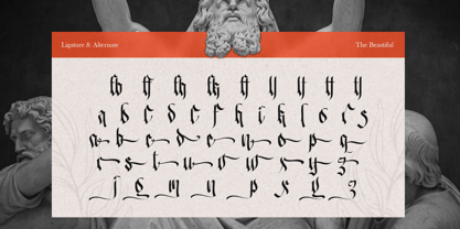 The Beastiful Font Poster 13