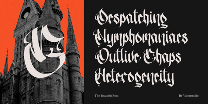 The Beastiful Font Poster 11