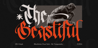 The Beastiful Font Poster 1