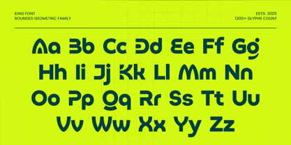 King Font Poster 13