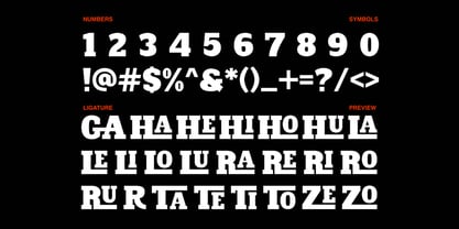 Moncle Font Poster 4