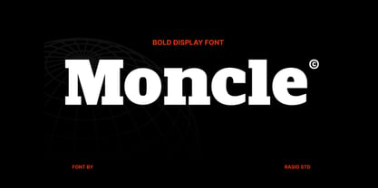 Moncle Font Poster 1