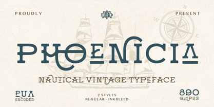Phoenicia Font Poster 1