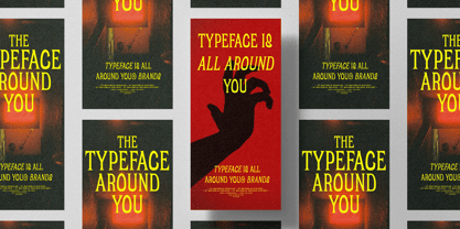 UT Matemija Font Poster 12